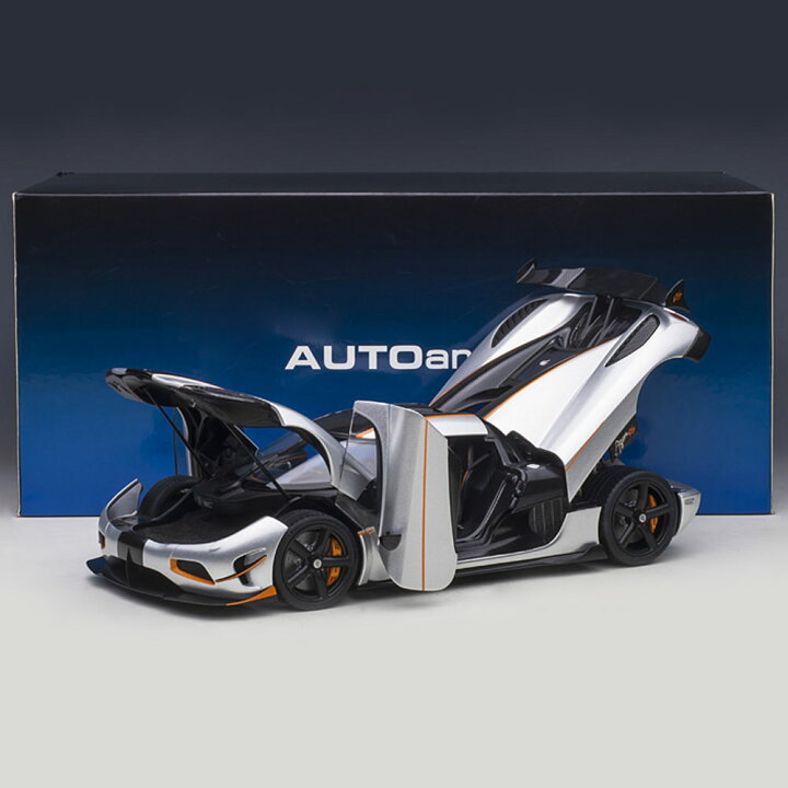 楽天市場】ミニカー 1/18 ケーニグセグ アゲ—ラ RS メタリック 