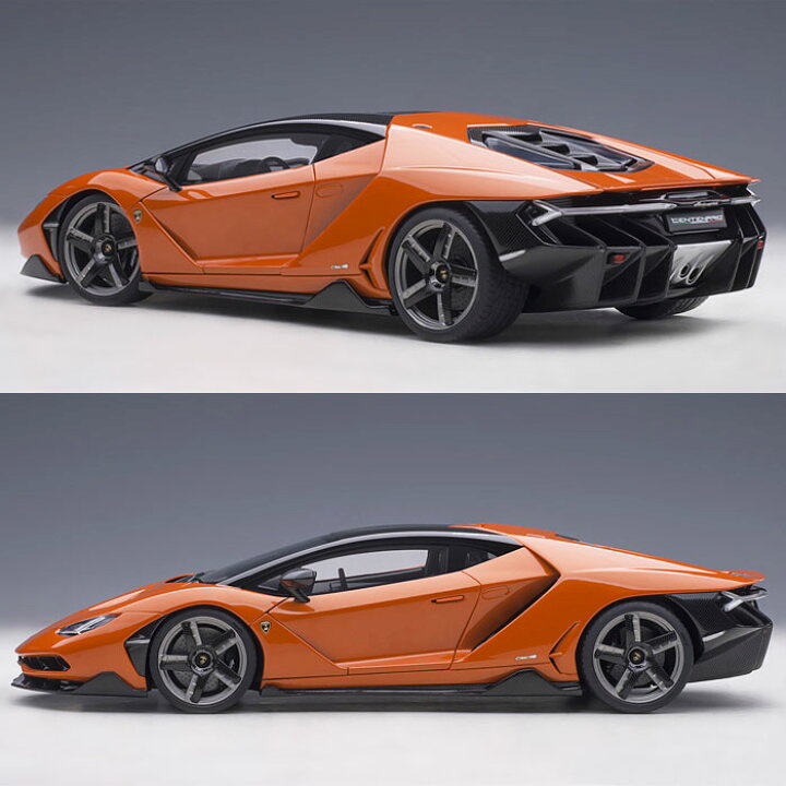 楽天市場】ミニカー 1/18 ランボルギーニ チェンテナリオ パール 
