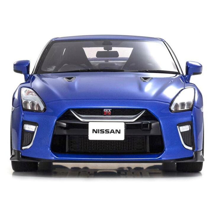 楽天市場】ミニカー 1/18 日産 GT-R 2020 ブルー 京商 サムライ nissan 