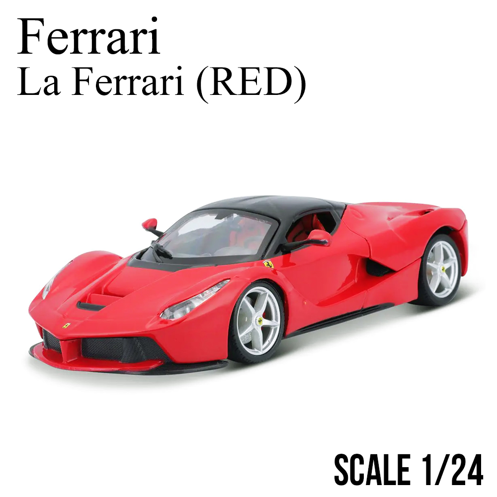 ブラーゴ 1/24 ラ・フェラーリ [レッド] (模型) 価格比較 - 価格.com