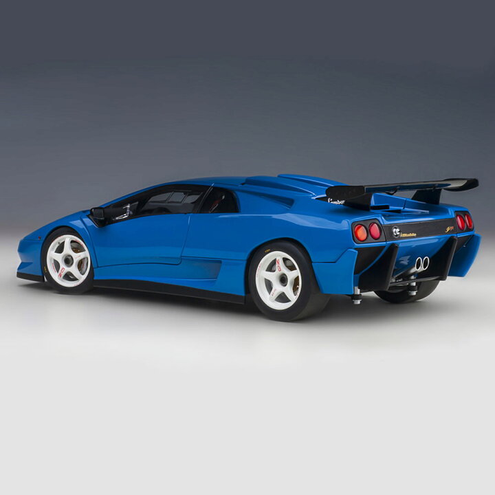 楽天市場】ミニカー 1/18 ランボルギーニ ディアブロ SV-R ブルー 