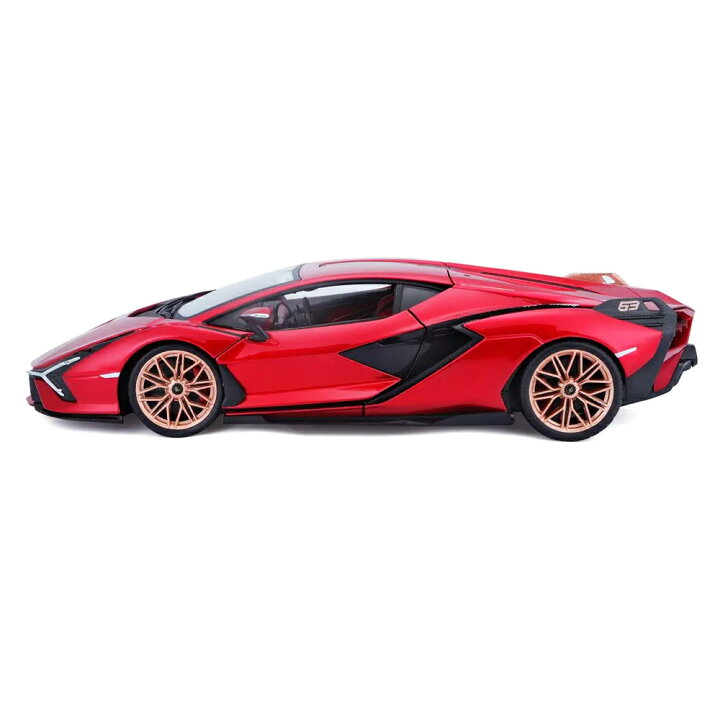 楽天市場】ミニカー 1/18 ランボルギーニ シアン FKP37 ブラーゴ 