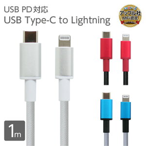 [dP[u ^CvC 1m Type-C CgjOP[u Lightning  USB [d P[u typec iPhone bVP[u fɂ iPad
