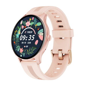 \P10倍還元&300円クーポン/スマートウォッチ 通話可能 丸形 腕時計 活動量計 心拍数 カスタムダイヤル Line 電話通知 睡眠検知 消費カロリー 健康管理 画面の明るさ調節 スポーツモード 目