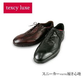 asics アシックス商事 texcy luxe テクシーリュクス　TU7776（ブラック）紳士靴 ビジネスシューズ 3E ビジカジ TU-7776