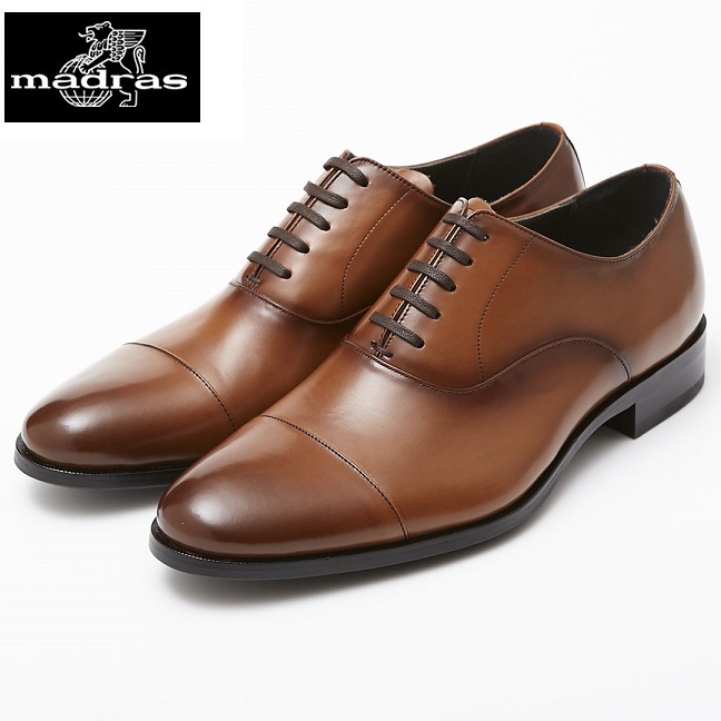 ビジネスシューズ 革靴 マドラス ライトブラウン 紳士靴の人気商品 