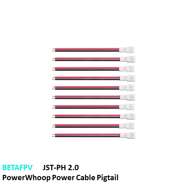 BETAFPV 65S いよいよ人気ブランド JST-PH 2.0 PowerWhoop Power Pigtail レース 超人気 専門店 小型 Cable ドローン用