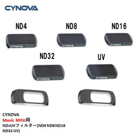 CYNOVA Mavic MINI用 ND+UVフィルター(ND4 ND8 ND16 ND32 UV)