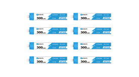 BETAFPV バッテリー BT2.0 300mAh 1S 30C Battery 2022version(8pcs)【Meteor65/65S 2022Ver./Cetusなど】