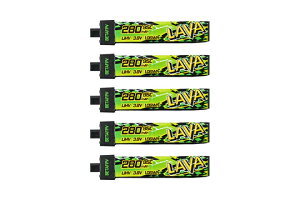 BETAFPV LAVA II 1S�o�b�e���[�y280mAh�z�y95C�z�y5�z�yAir65 II / Air65�z