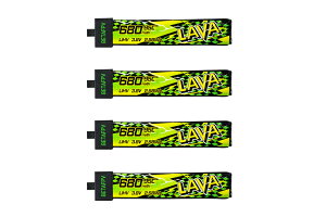 BETAFPV LAVA II 1S�o�b�e���[�y680mAh�z�y95C�z�y4�z