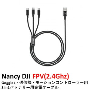 Nancy DJI FPV(2.4Ghz) GogglesEM@E[VRg[[p@3 in1obe[p[dP[u