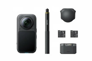 Insta360 X6 Essentials Bundle�y�~�b�h�i�C�g�u���b�N�z