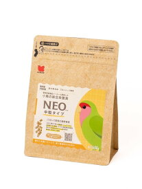 NEO 中粒タイプ 600g (賞味期限2024.12以降) 国産 ペレット 餌 エサ 粗タンパク質15% 鳥 小鳥 文鳥 ボタンインコ コザクラインコ オカメインコ ヨウム モモイロインコ キバタン 黒瀬ペットフード