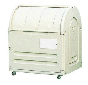 【法人宛専用】ステーションボックス #500C キャスター仕様 W99.5×H112×D76.8cm 約500L 約8世帯【エコランド プラスチック製 大型ゴミ箱 ゴミステーション 屋外 大容量 マンション アパート 会社
