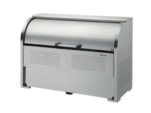 【法人宛専用】クリーンストッカー CKS-1607 ステンレス製 W165×D75×H116cm 1000L 45Lごみ袋約22個 約14世帯【組立式 業務用大型ゴミ箱 ゴミステーション 屋外 大容量 アパート マンション 町内会 自