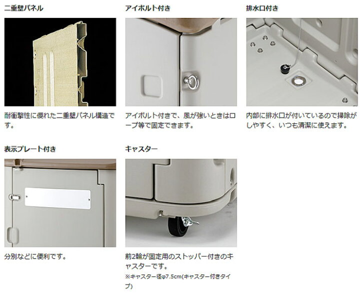 楽天市場】【法人宛専用】ワイドストレージ600キャスターなし 125×68 