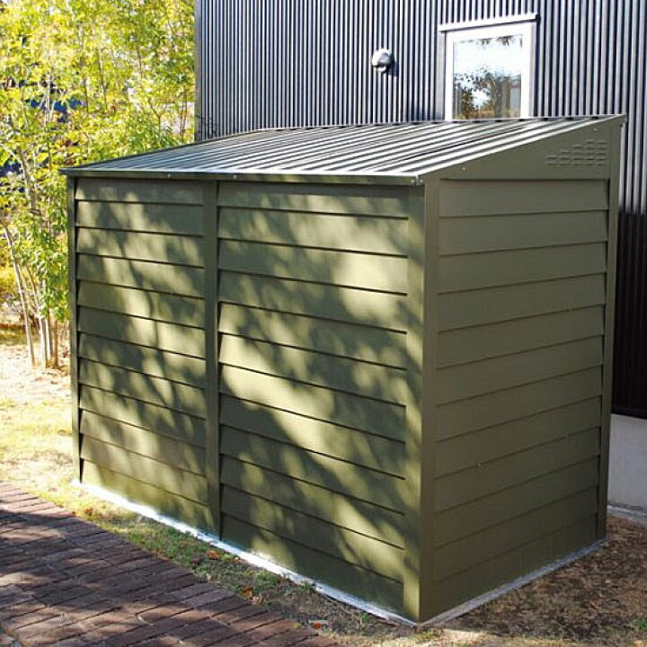 楽天市場 物置 メタルシェッドtm2 ペントルーフ オリーブグリーン 屋外 大型物置 Diy ガルバ製 ガーデニング 自転車 バイク ガレージ 収納庫 Airuim あいる 楽天市場店 楽天市場 物置 メタルシェッドtm2 ペントルーフ オリーブグリーン 屋外 大型物置 Diy ガルバ製 ガーデニング 自転車 バイク ガレージ 収納庫 Airuim あいる 楽天市場店