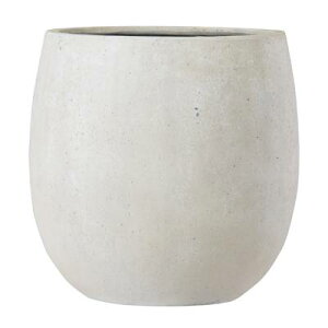 テラニアス バルーン アンティークホワイト 55cm 1個セット EB-TB5555AW 8935078053288【ガーデン プランター ポット 鉢 おしゃれ 庭 店舗 園芸 インテリア エクステリア グリーンポット】