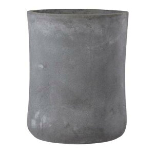 バスク ミドル 37cm グレー 1個セット GA-0537GY 4573276829317【ガーデン プランター ポット 鉢 おしゃれ 庭 店舗 園芸 インテリア エクステリア グリーンポット】