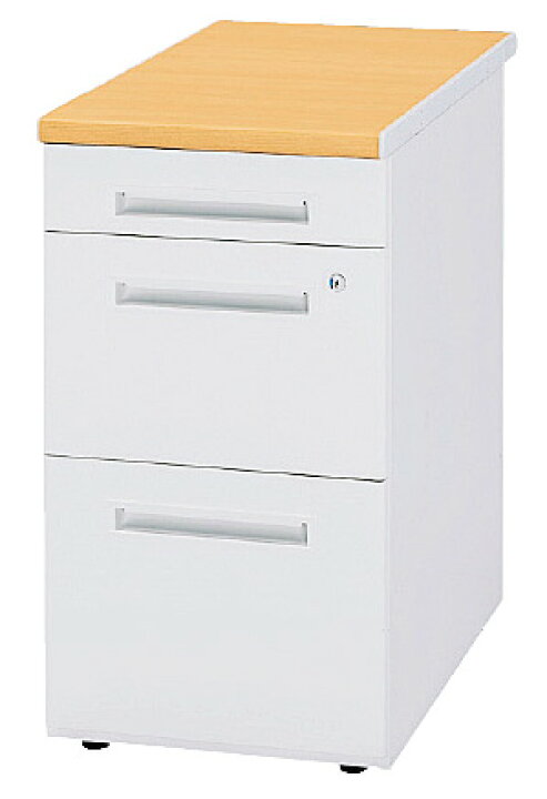 楽天市場】脇デスク(高さ720mm)B袖 50SNH-047B(A4×3段) 幅40cm×奥行 