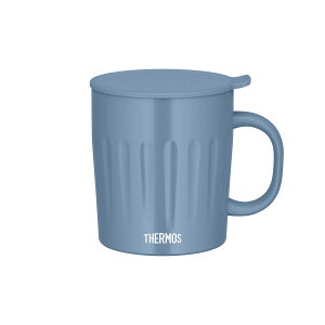 真空断熱 マグカップ 550ml サックスブルー JTA-550【THERMOS 保温 マグ 大容量 保冷 食洗機対応 フタ付】
