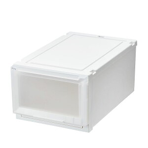 Fits フィッツケース アドバンス 55-35M 幅35×奥行55×25cm ホワイトクリア【クローゼット用 引出し 引き出し 衣装ケース】