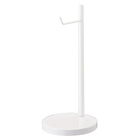 ヘッドホンスタンド ボーテス 丸型 ホワイト【シンプルでスタイリッシュなデザインのヘッドホンスタンド】