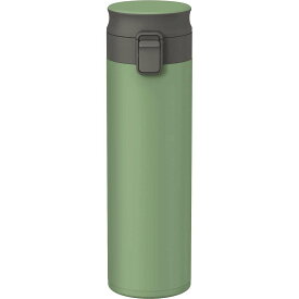 真空断熱 携帯タンブラー 500ml グリーン A3312【栓とパッキン一体型でお手入れ簡単！】