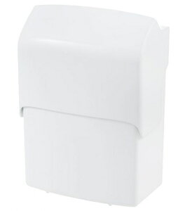 【法人宛専用】壁かけサニタリーボックス 18.5×11×H26cm 2.8L【配送先名に会社名や店舗名必須・個人名のみ不可 抗菌加工 簡単お手入れトレイ 収納用品 Richell 業務用品 汚物入れ ダストボック