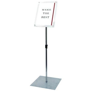 �C���t�H���[�V�����A�N�����X�^���h150 A4�c�z���C�g INFA150-A4TW�yW350×D350×H1065�`1720mm �p�x�����\ �p�x�ύX�\ ���������\ �|�X�^�[�X�^���h �ē��� �����p ��֐��H�z