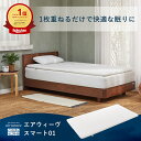 【ポイント3倍★25日(金)20時〜4時間限定】【公式】エアウィーヴ スマート 01 シングル セミダブル ダブル | マットレ…
