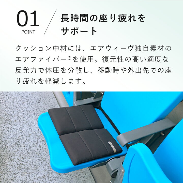 楽天市場】【公式】【TVで話題】エアウィーヴ キャリークッション mini 