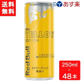 レッドブル エナジードリンク イエローエディション 250ml×48本(2ケース) 送料無料 炭酸飲料 栄養ドリンク Red Bull 翼をさずける カフェイン redbull 炭酸缶