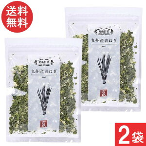 吉良食品 乾燥野菜 九州産 青ねぎ 10g×2袋 送料無料