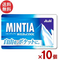 ミンティア ワイルド＆クール 50粒 10個セット まとめ買い アサヒグループ食品