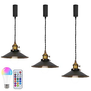 3�Z�b�g �y���_���g���C�g �d���F�{11�FRGB �݂艺�����C�g �_�N�g���[���� ���C�e�B���O���[���p �R�[�h100cm ���[�R�b�v�t�� �����R���� �^�C�}�[�@�\ ���[�h�ւ��� �Ɠx���� RGB�d���t