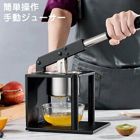 ＼P10倍／ ハンドジューサー しぼり器 手動ジューサー 果汁しぼり器 ハンドブレンダー スロー ハンドジューサー フルーツ野菜ポテトマッシャー ポテトライサー手動式 果汁絞り器 業務用 家庭用 ビタミンジューサー レモン搾り器 果物 プレゼント
