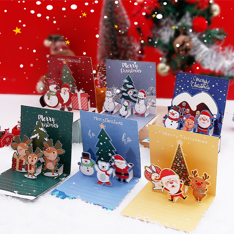 楽天市場】メッセージカード クリスマスカード 2枚セット メッセージ