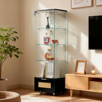 楽天市場】コレクションケース 約幅42.5×奥行36.5×高さ162cm 4段 