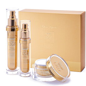 愛粧堂 LILICA リリカ 12GFプレミアムシリーズ 成長因子配合スキンケア 3点セット フェイスローション エッセンス クリーム ヒアルロン酸 コラーゲン プラセンタ 日本製