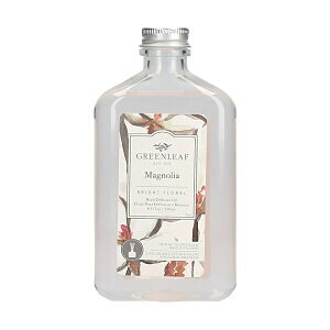 【グリーンリーフ】GREENLEAFシグネチャーリードディフューザー用詰め替えオイル マグノリア 250?フレグランスオイルの吸上力と、香りの拡散力が格段に優れてますマグノリアの甘く豊かな