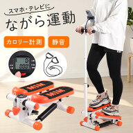 ステッパー ハンドル付き ハンドル ダイエット 八の字 高齢者 静音 器具 コンパクト すてっぱー サイドス…