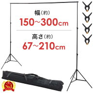 【 半額 ＆ 5% 】14(火)19時〜29H先着クーポン★ 背景スタンド 撮影用 撮影 大型 収納ケース付 セット 撮…