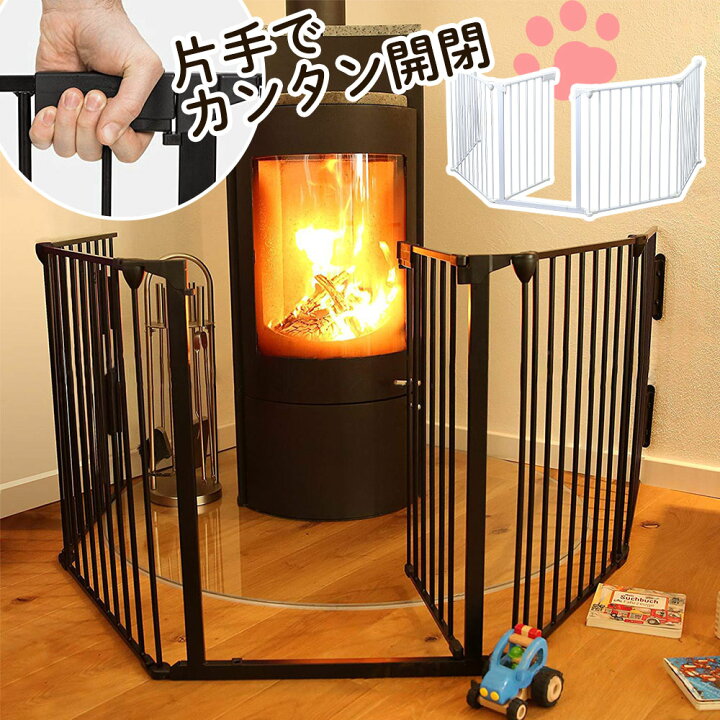 楽天市場】最大幅 310cm ペットゲート ベビーゲート ドア付き 大型 