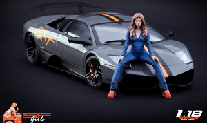 SF Scale Figures 1/18 Obh K[ u[ hX tBMA Grid Girl Blue Dress ~jJ[͕t܂B