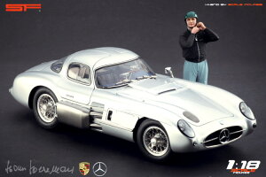 SF Scale Figures 1/18 nXEw} [VO hCo[ tBMA |VF xc Rennfahrerfigur HANS HERRMANN ~jJ[͕t܂B