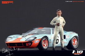 SF Scale Figures 1/18 ジャッキー・イクス レーシング ドライバー フィギュア Rennfahrerfigur Jacky Ickx ※ミニカーは付属しません。