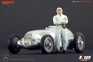 SF Scale Figures 1/18 w}EO [VO hCo[ tBMA xc Rennfahrerfigur HERMANN LANG ~jJ[͕t܂B