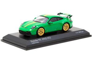 �^�[�}�b�N���[�N�X × �~�j�`�����v�X 1/64 �|���V�F 911 992 GT3 �p�C�\���O���[�� 1200�����Tarmac Works × minichamps 1:64 Porsche 911 992 GT3 Python Green limited 1200 pcs